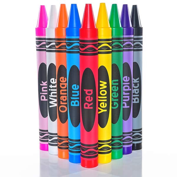 Crayola black crayon. Big Crayon.